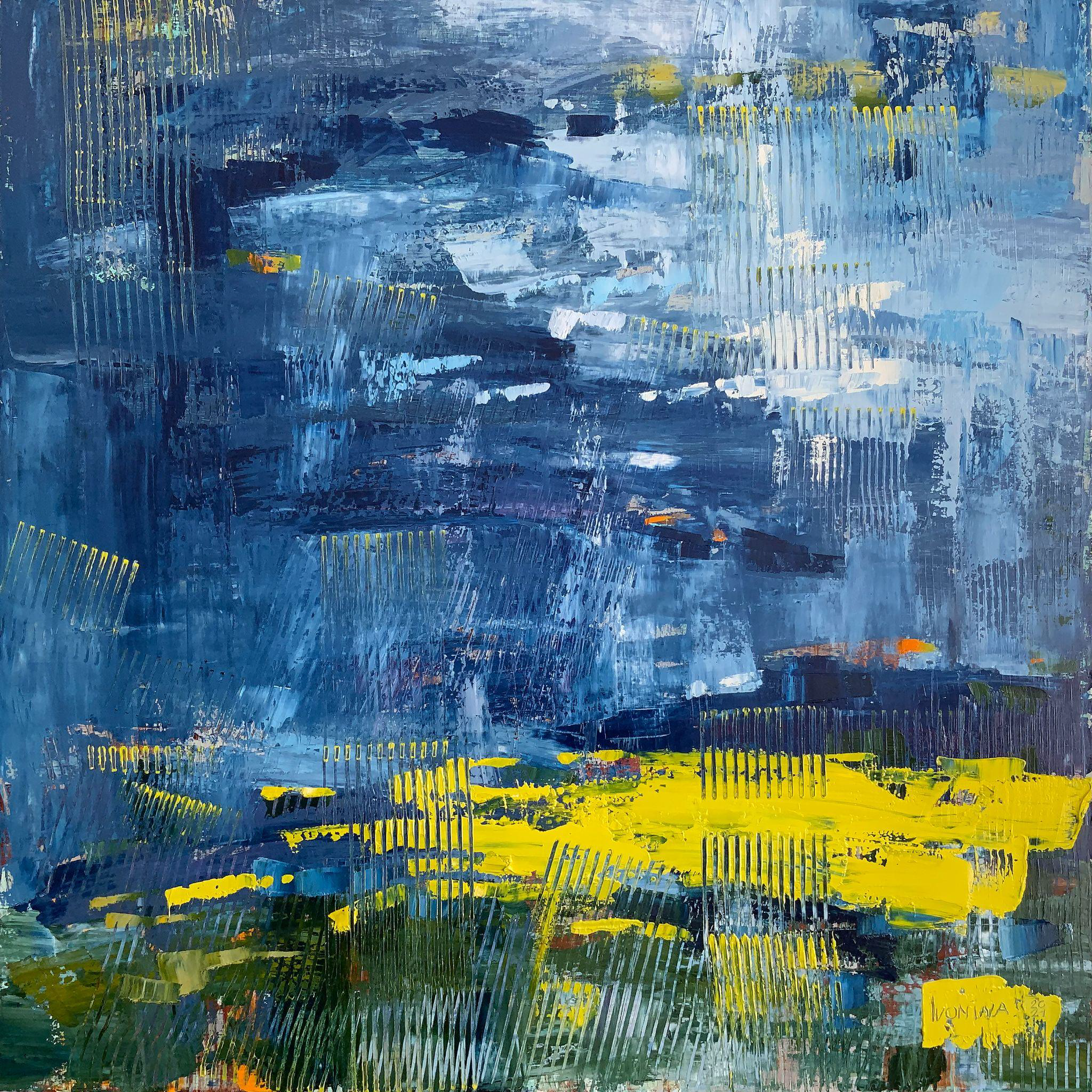 Abstraction — painting by Kateryna Ivonina